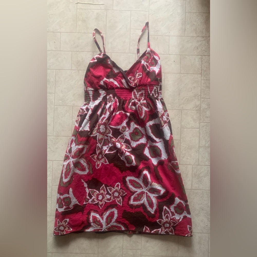 A. Byer flower patterned dress